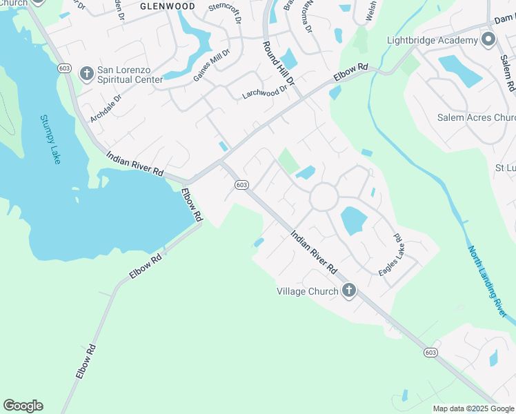 map of restaurants, bars, coffee shops, grocery stores, and more near 4221 Indian River Road in Virginia Beach