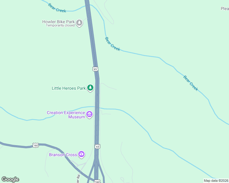 map of restaurants, bars, coffee shops, grocery stores, and more near 156 Brown Bear Circle in Walnut Shade