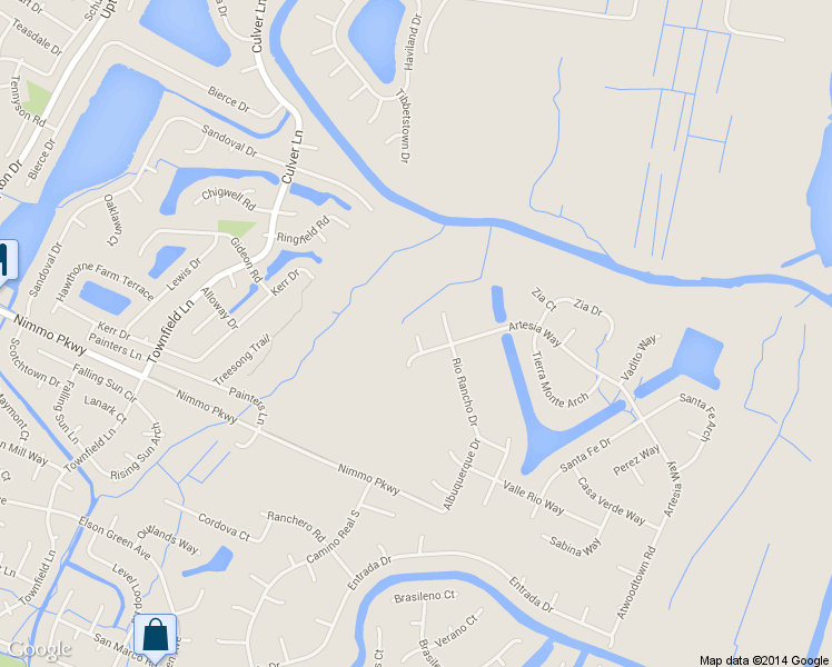 map of restaurants, bars, coffee shops, grocery stores, and more near Cancun Court in Virginia Beach