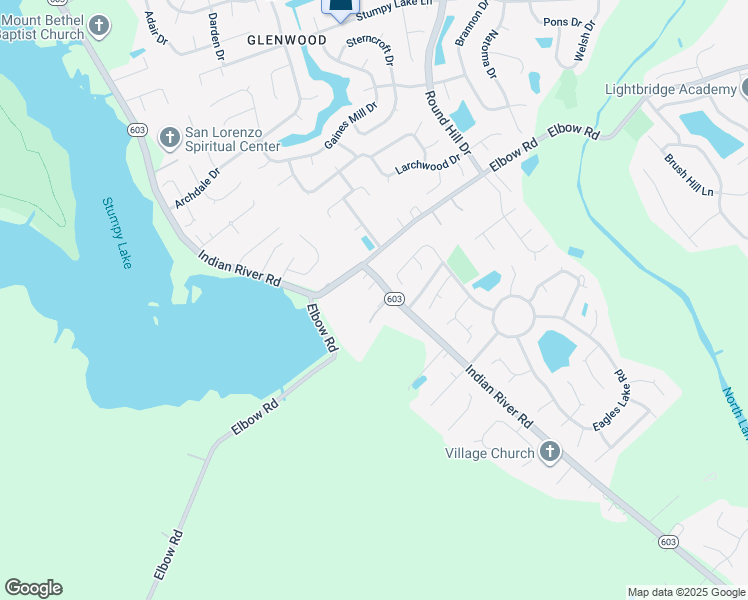 map of restaurants, bars, coffee shops, grocery stores, and more near 4253 Indian River Road in Virginia Beach