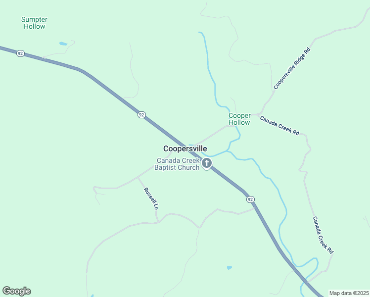 map of restaurants, bars, coffee shops, grocery stores, and more near in Coopersville