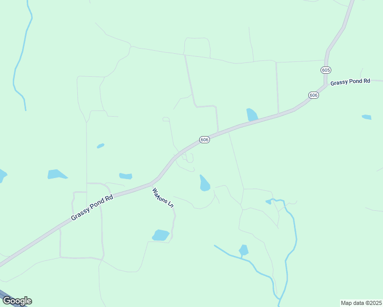 map of restaurants, bars, coffee shops, grocery stores, and more near 3358 Grassy Pond Road in Emporia