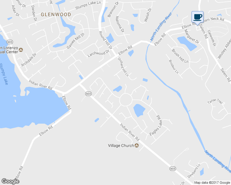 map of restaurants, bars, coffee shops, grocery stores, and more near 2488 Savannah Trail in Virginia Beach