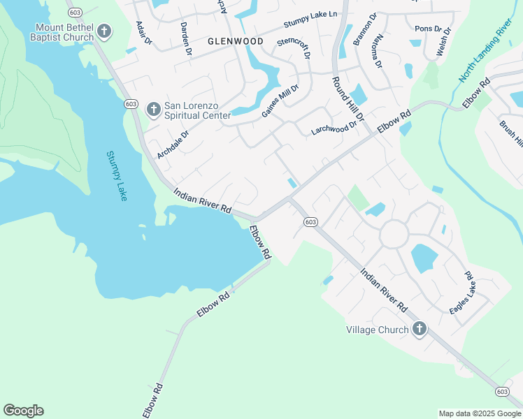 map of restaurants, bars, coffee shops, grocery stores, and more near 4320 Indian River Road in Virginia Beach