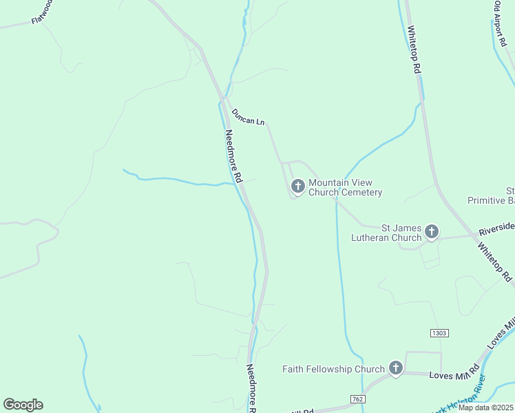 map of restaurants, bars, coffee shops, grocery stores, and more near 697 Needmore Road in Chilhowie
