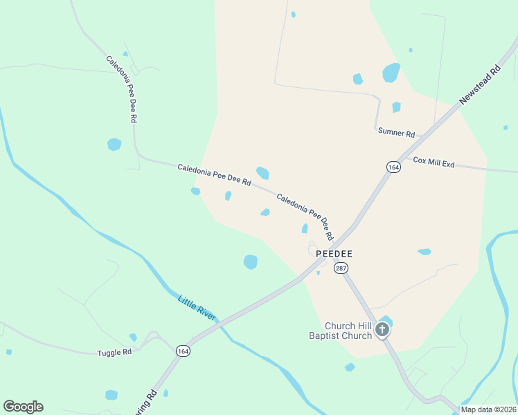 map of restaurants, bars, coffee shops, grocery stores, and more near 6575 Caledonia Pee Dee Road in Herndon