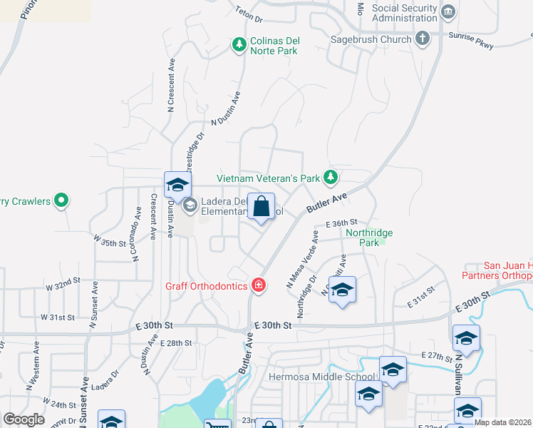 map of restaurants, bars, coffee shops, grocery stores, and more near 610 East 37th Street in Farmington