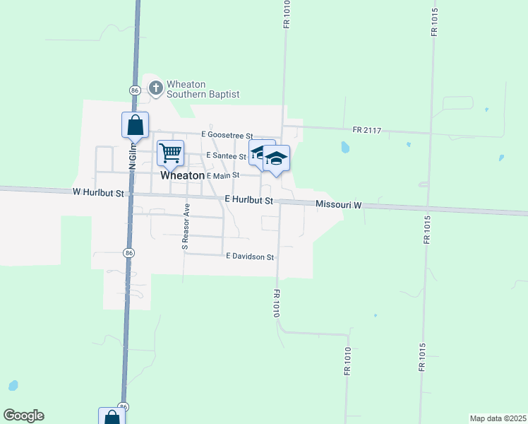 606 Ponderosa Drive, Wheaton MO Walk Score