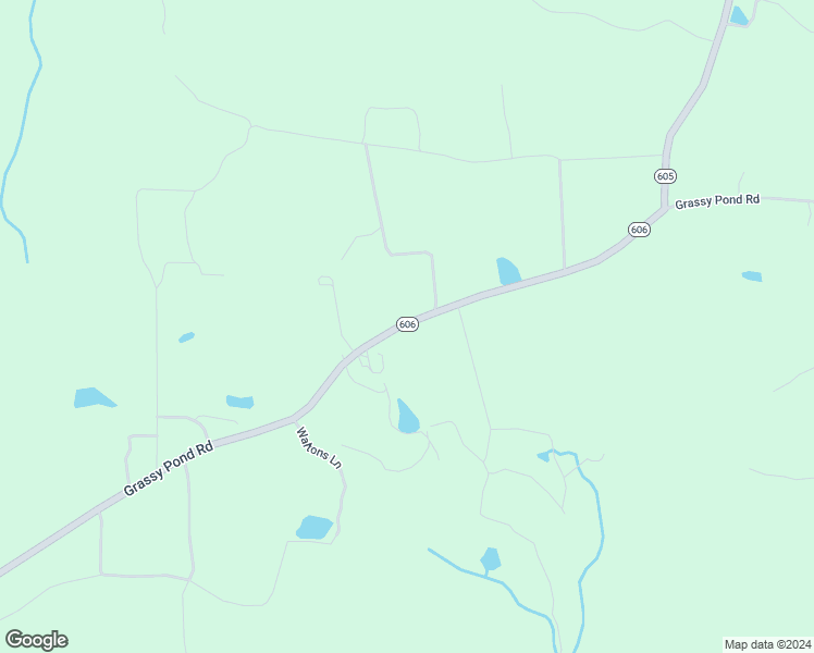 map of restaurants, bars, coffee shops, grocery stores, and more near 3378 Grassy Pond Road in Emporia