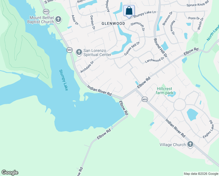 map of restaurants, bars, coffee shops, grocery stores, and more near 2605 Osprey Landing Court in Virginia Beach