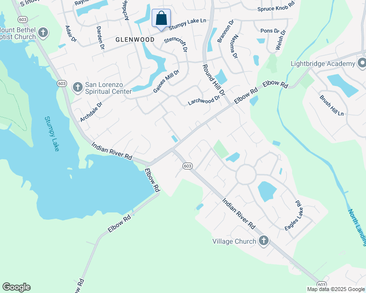 map of restaurants, bars, coffee shops, grocery stores, and more near 4261 Elbow Road in Virginia Beach
