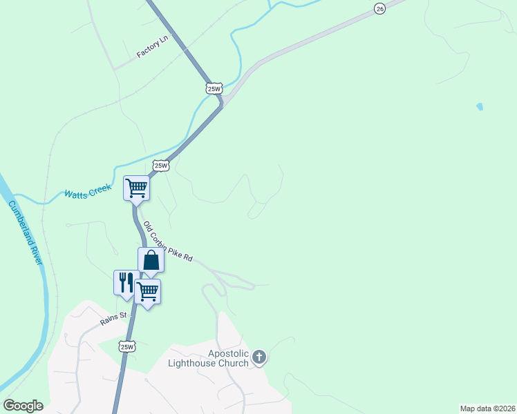 map of restaurants, bars, coffee shops, grocery stores, and more near 523 Buc Road in Williamsburg