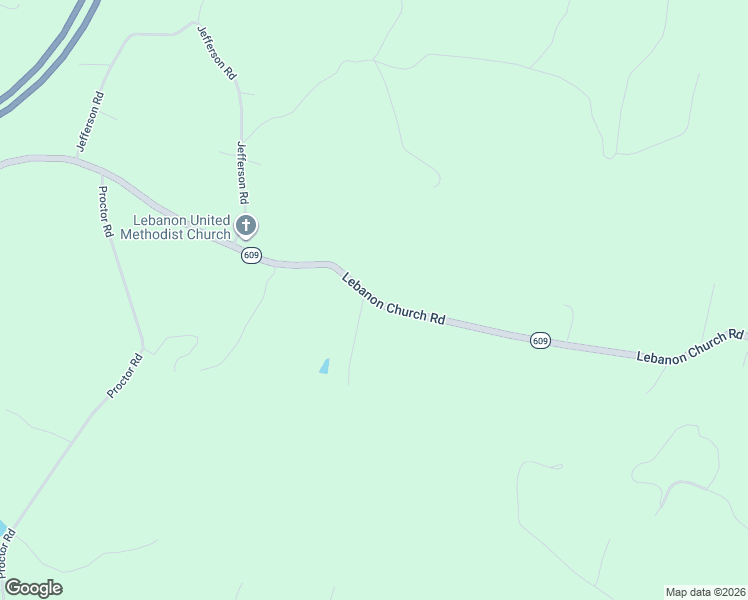 map of restaurants, bars, coffee shops, grocery stores, and more near 10223 Lebanon Church Road in Emporia