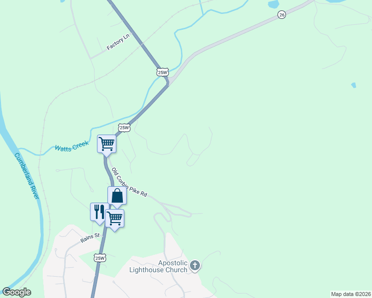 map of restaurants, bars, coffee shops, grocery stores, and more near 461 Buc Road in Williamsburg