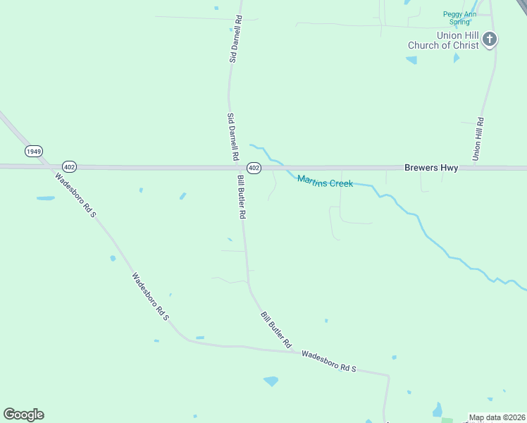 map of restaurants, bars, coffee shops, grocery stores, and more near 1-271 Bill Butler Road in Hardin
