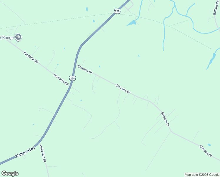 map of restaurants, bars, coffee shops, grocery stores, and more near 4312 Stevens Drive in Carrsville