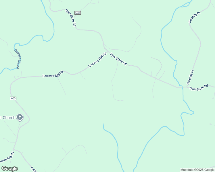 map of restaurants, bars, coffee shops, grocery stores, and more near 6448 Barrows Mill Road in Martinsville