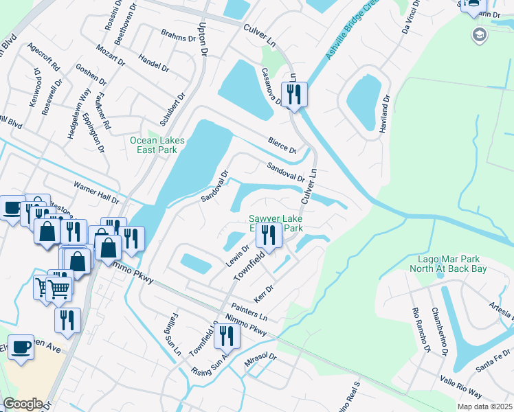 map of restaurants, bars, coffee shops, grocery stores, and more near 943 Chigwell Road in Virginia Beach