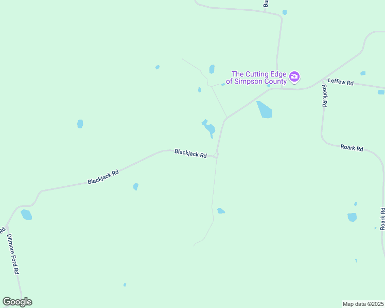 map of restaurants, bars, coffee shops, grocery stores, and more near Blackjack Road in Franklin
