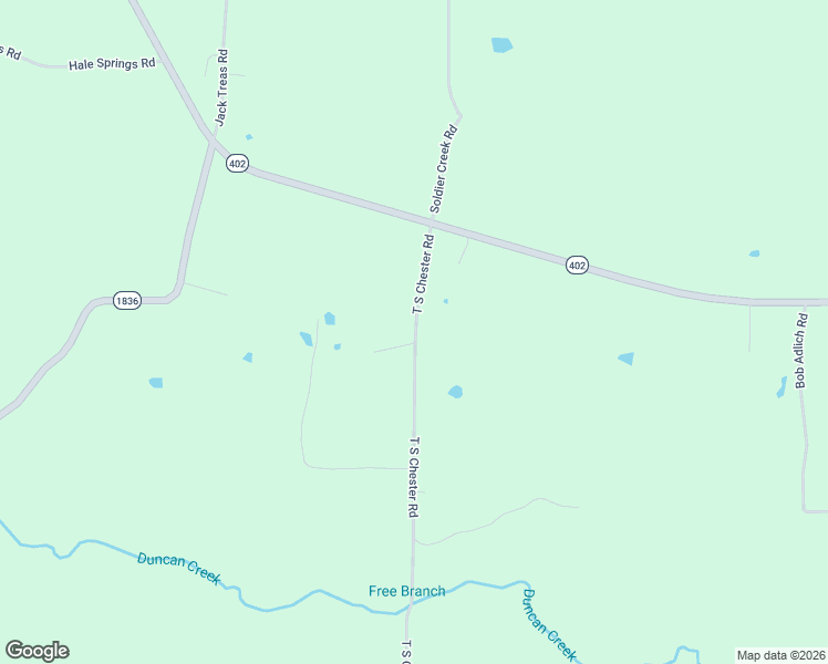 map of restaurants, bars, coffee shops, grocery stores, and more near 1 T S Chester Road in Benton