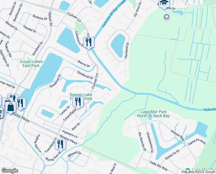 map of restaurants, bars, coffee shops, grocery stores, and more near 816 Ringfield Road in Virginia Beach