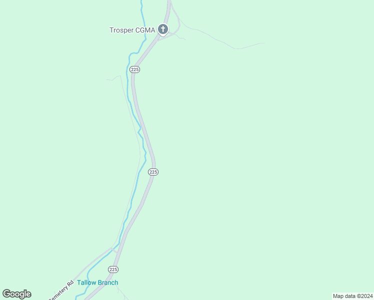 map of restaurants, bars, coffee shops, grocery stores, and more near in Trosper