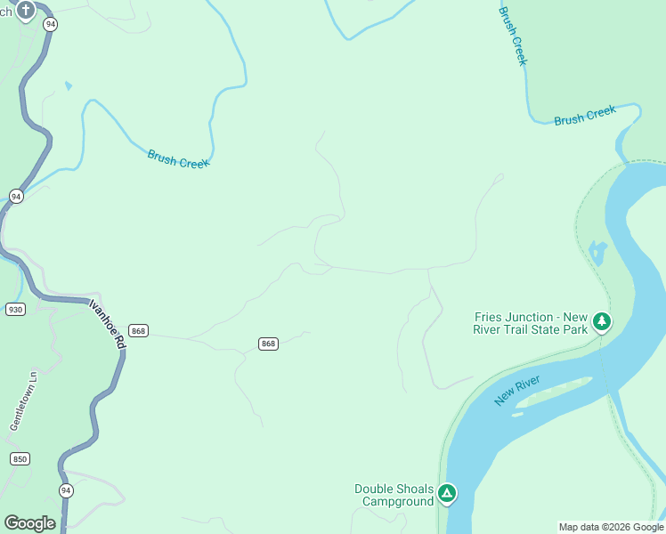 map of restaurants, bars, coffee shops, grocery stores, and more near 21 Blue Spruce Lane in Fries