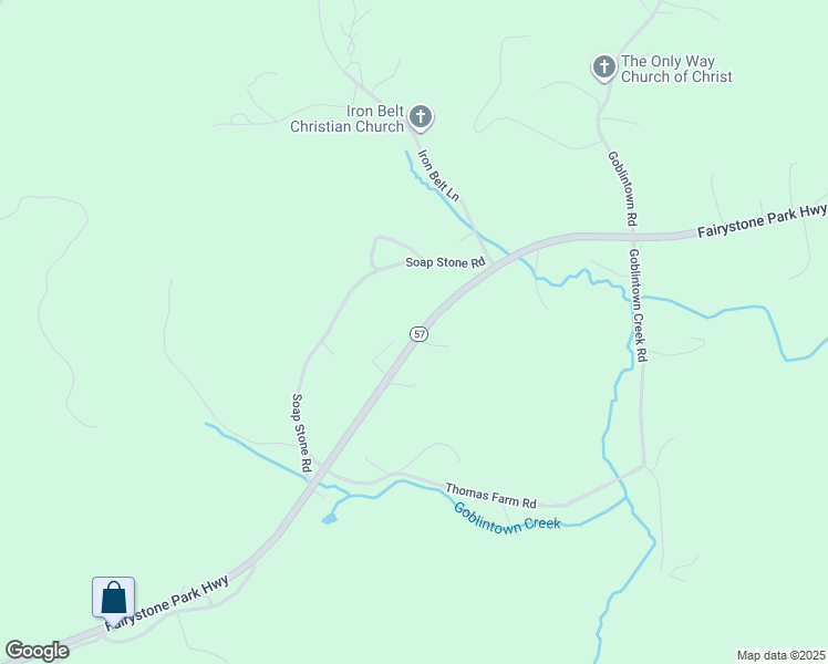 map of restaurants, bars, coffee shops, grocery stores, and more near 4688 Fairystone Park Highway in Stuart