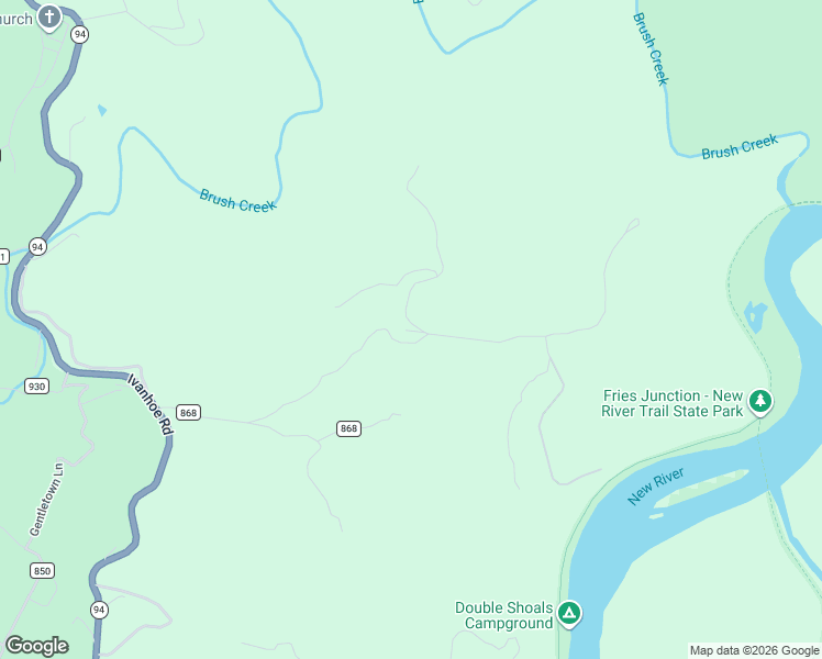 map of restaurants, bars, coffee shops, grocery stores, and more near 21 Blue Spruce Lane in Fries