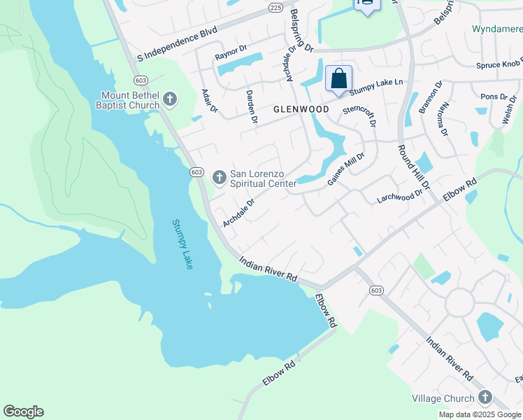 map of restaurants, bars, coffee shops, grocery stores, and more near 4408 Ridgemont Court in Virginia Beach