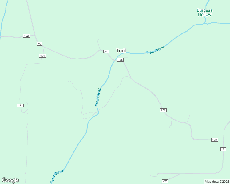 map of restaurants, bars, coffee shops, grocery stores, and more near County Road 178 in Dora