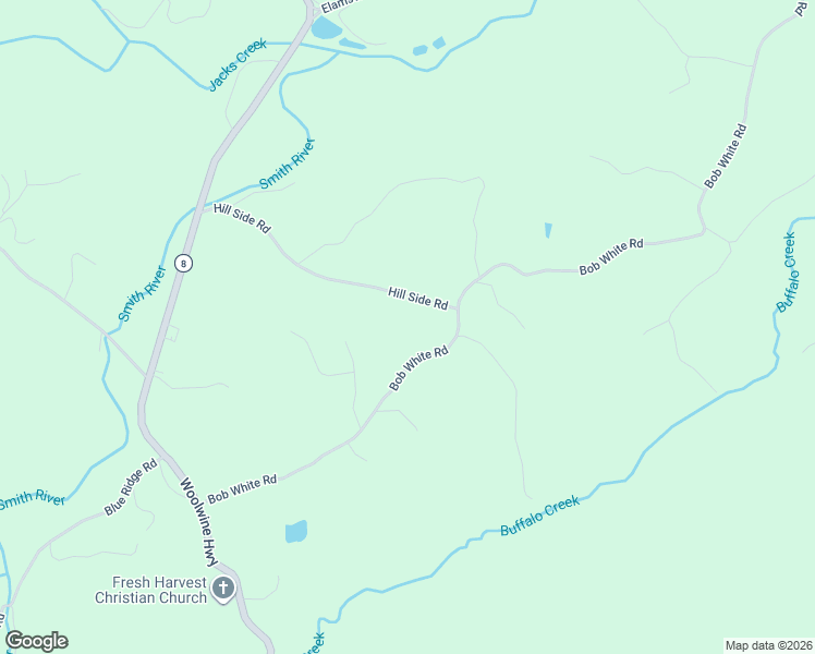 map of restaurants, bars, coffee shops, grocery stores, and more near 224-568 Hill Side Road in Woolwine