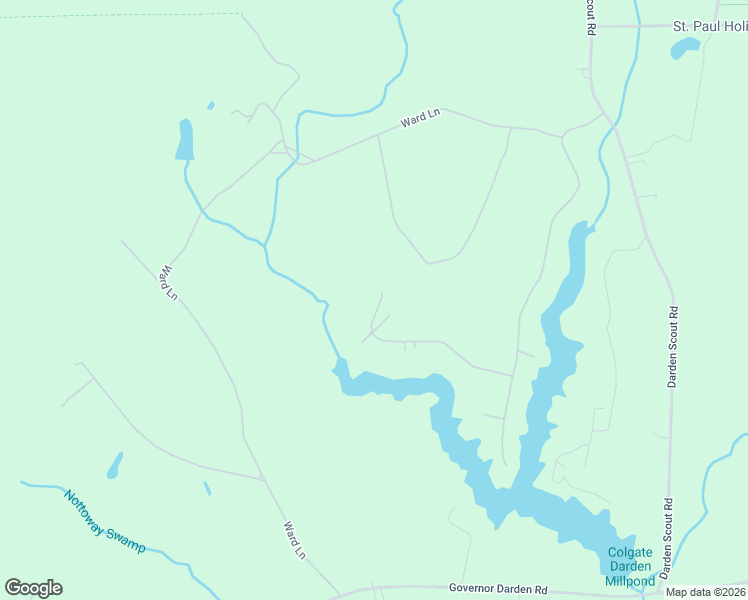 map of restaurants, bars, coffee shops, grocery stores, and more near 28453 Darden Point Road in Courtland