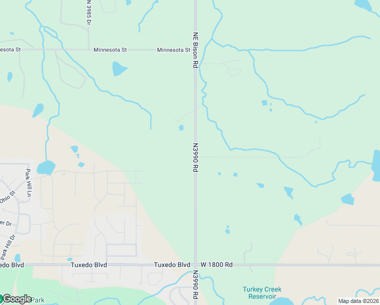 map of restaurants, bars, coffee shops, grocery stores, and more near 507 Northeast Bison Road in Bartlesville