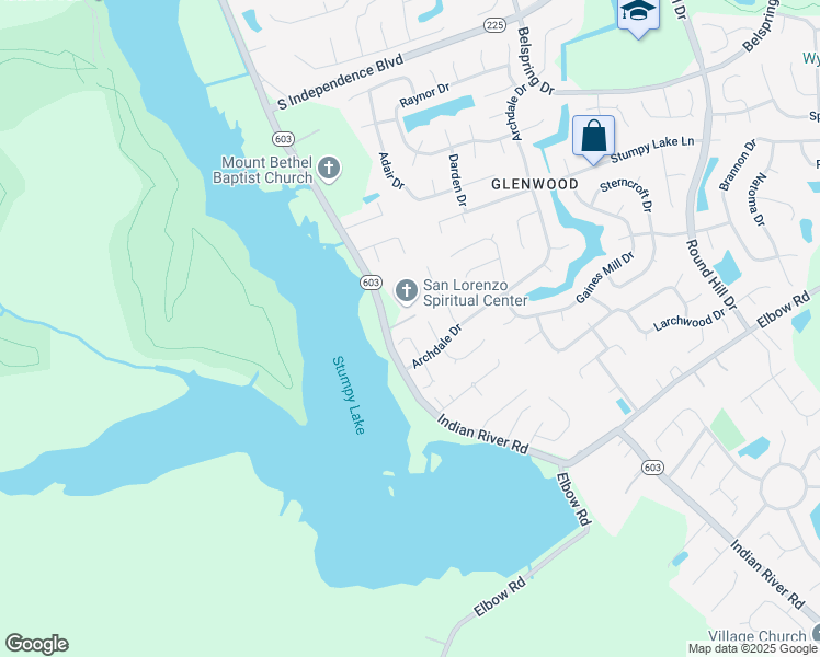 map of restaurants, bars, coffee shops, grocery stores, and more near 4520 Medford Court in Virginia Beach