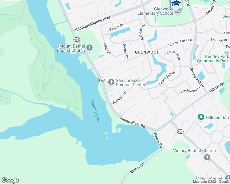 map of restaurants, bars, coffee shops, grocery stores, and more near 4517 Gibson Court in Virginia Beach