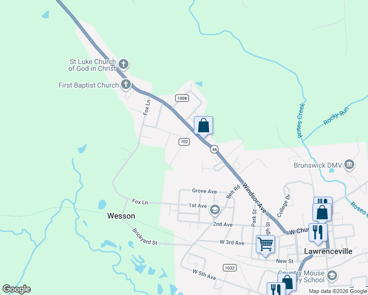 map of restaurants, bars, coffee shops, grocery stores, and more near 99 Taft Street in Lawrenceville