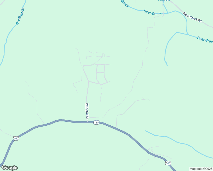 map of restaurants, bars, coffee shops, grocery stores, and more near 260 Gabby Lane in Walnut Shade