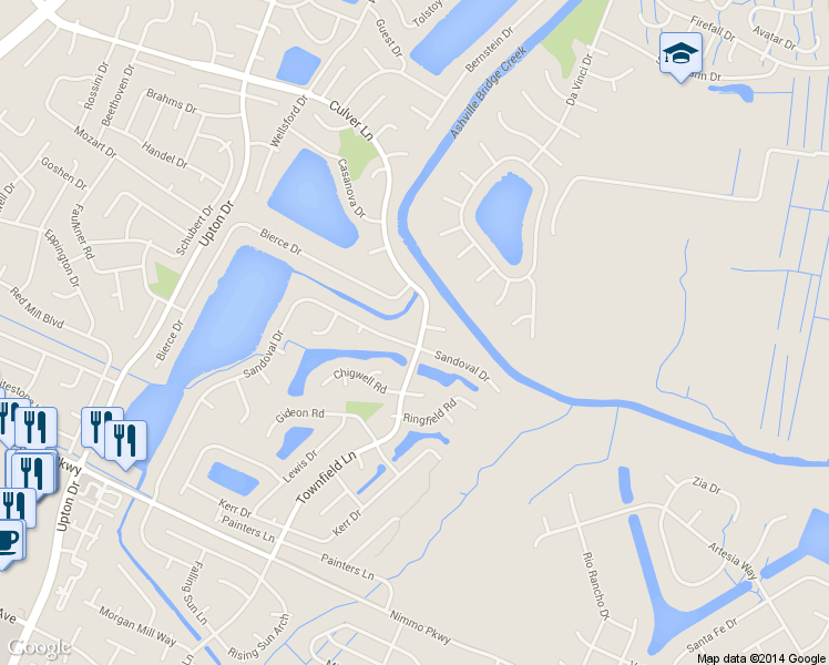 map of restaurants, bars, coffee shops, grocery stores, and more near 813 Alger Court in Virginia Beach