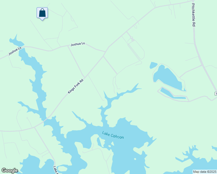 map of restaurants, bars, coffee shops, grocery stores, and more near 2051 Kings Fork Road in Suffolk