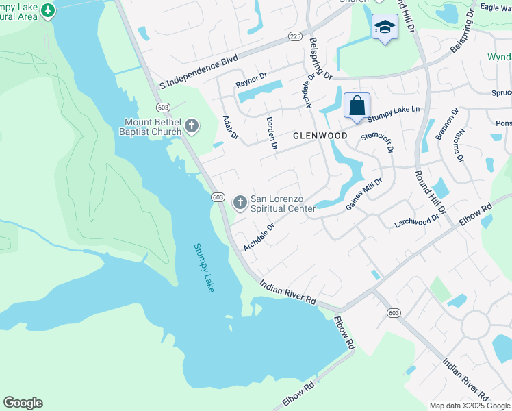 map of restaurants, bars, coffee shops, grocery stores, and more near 4525 Hollingsworth Lane in Virginia Beach