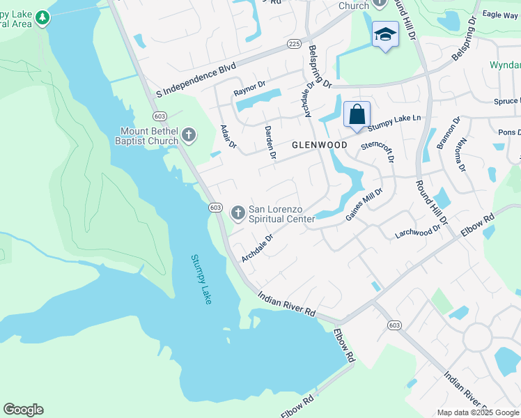 map of restaurants, bars, coffee shops, grocery stores, and more near 4528 Hollingsworth Lane in Virginia Beach