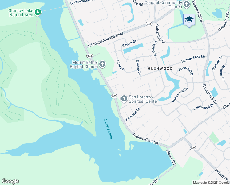 map of restaurants, bars, coffee shops, grocery stores, and more near 2513 Mario Court in Virginia Beach