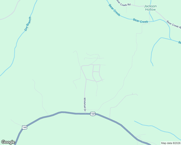 map of restaurants, bars, coffee shops, grocery stores, and more near 186 Jacks Hollow Road in Walnut Shade