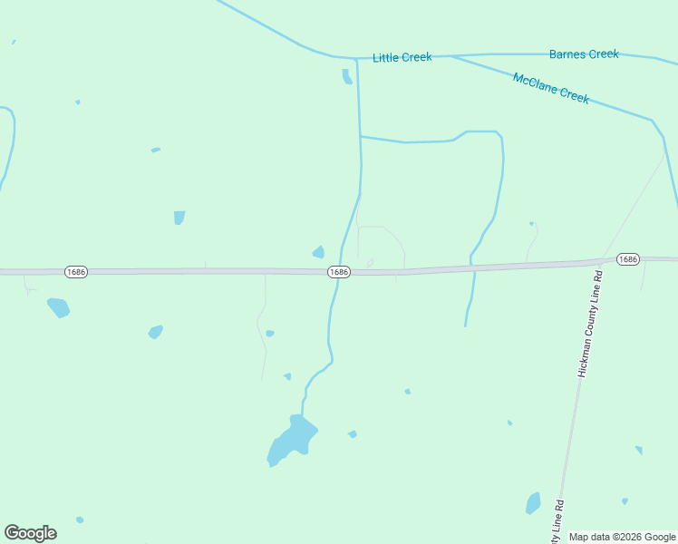 map of restaurants, bars, coffee shops, grocery stores, and more near 2900 State Highway 1686 in Fancy Farm