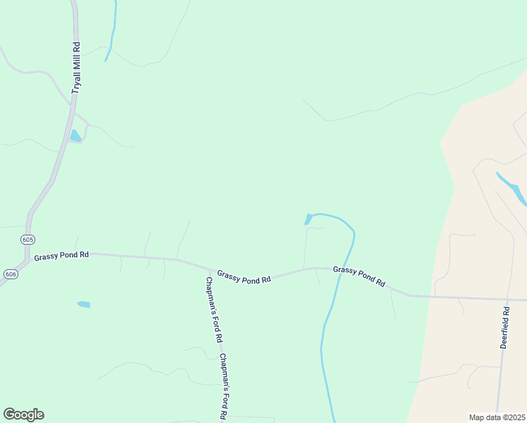 map of restaurants, bars, coffee shops, grocery stores, and more near 1650 Grassy Pond Road in Emporia