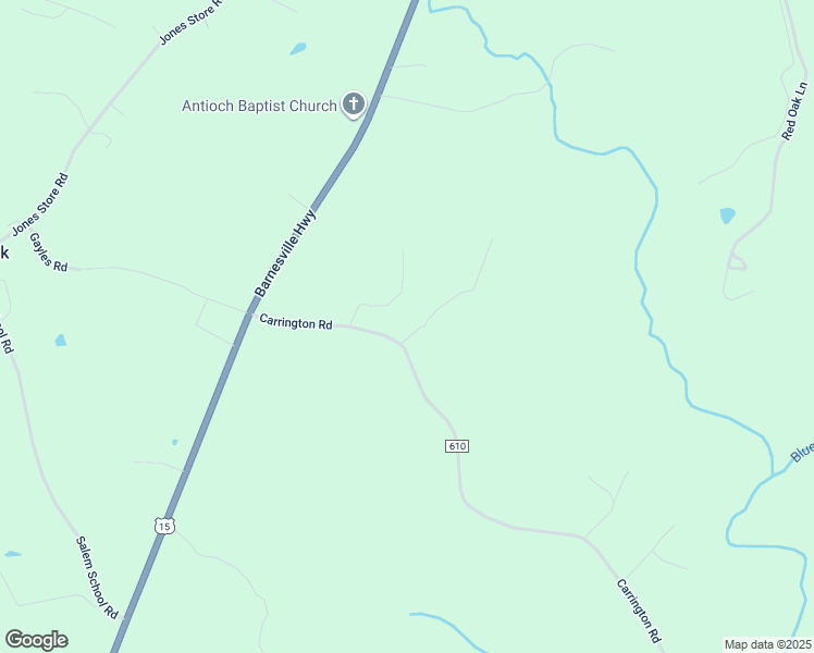 map of restaurants, bars, coffee shops, grocery stores, and more near 1133 Carrington Road in Red Oak