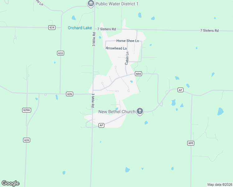 map of restaurants, bars, coffee shops, grocery stores, and more near 15442 Mustang Road in Dexter