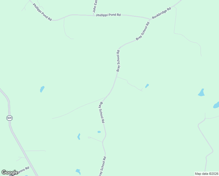 map of restaurants, bars, coffee shops, grocery stores, and more near 504-694 Bray School Road in Tompkinsville