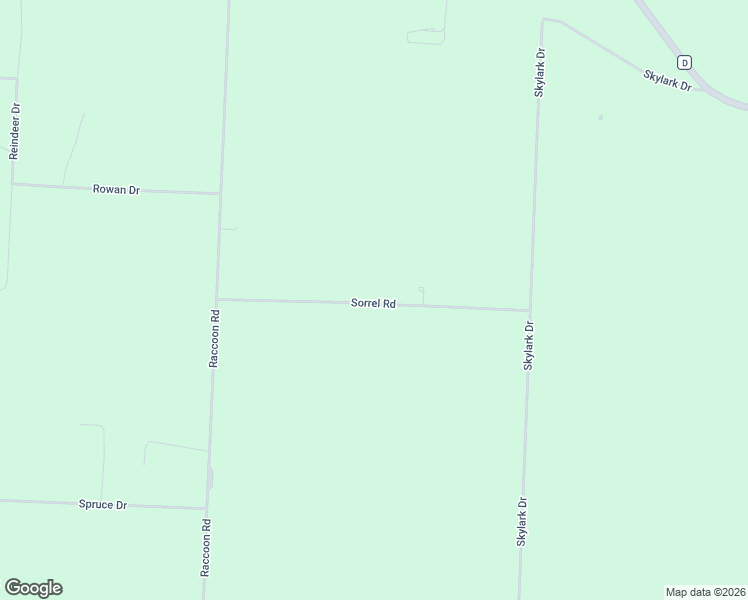 map of restaurants, bars, coffee shops, grocery stores, and more near 23308-23698 Sorrel Road in Stella
